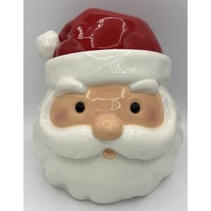 Pottery Barn Kids Santa Cookie Jar Rudolph the Red Nosed Reindeer Large EUC